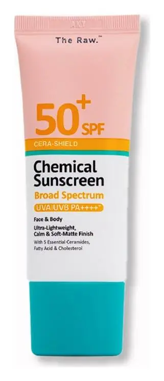 The Raw Cera-Shield Chemical Sunscreen SPF 50+
