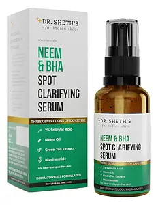 Dr. Sheth's Neem And BHA Spot Clarifying Serum