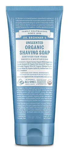 Dr. Bronner's Organic Shaving Soap Unscented