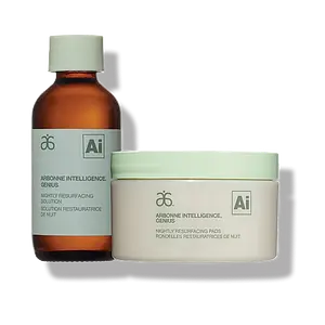 Arbonne Intelligence Genius Nightly Resurfacing Pads & Solution