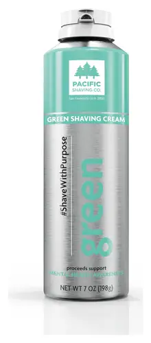 Pacific Shaving Company Colorful Shaving Cream Green