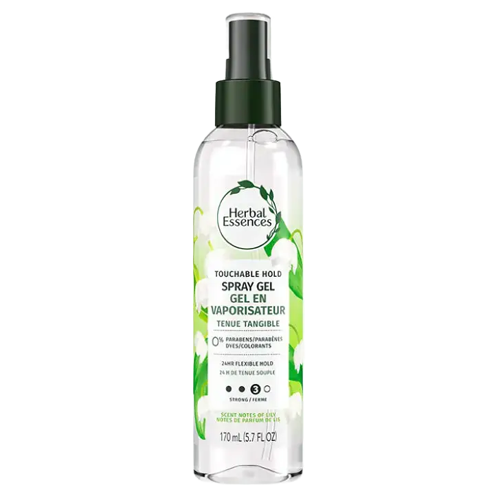 Herbal Essences Touchable Hold Spray Gel