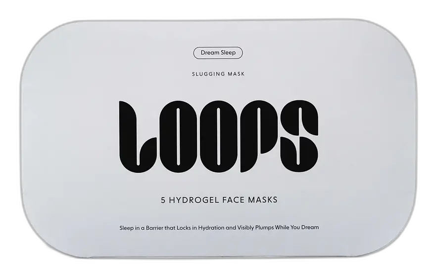 Loops Dream Sleep Nighttime Slugging Hydrogel Face Mask