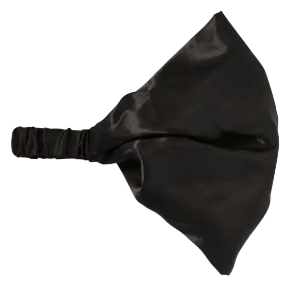 Revolution Beauty Haircare Satin Headband Black