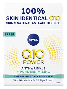 Nivea Q10 Power Anti-Wrinkle + Pore Minimising Day Cream SPF15
