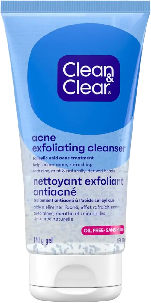 Clean & Clear Acne Exfoliating Cleanser