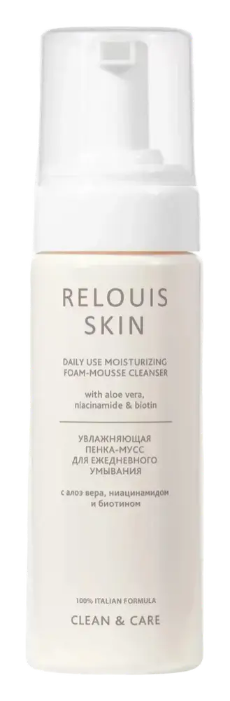 Relouis Daily Use Moisturizing Foam-Mousse Cleanser
