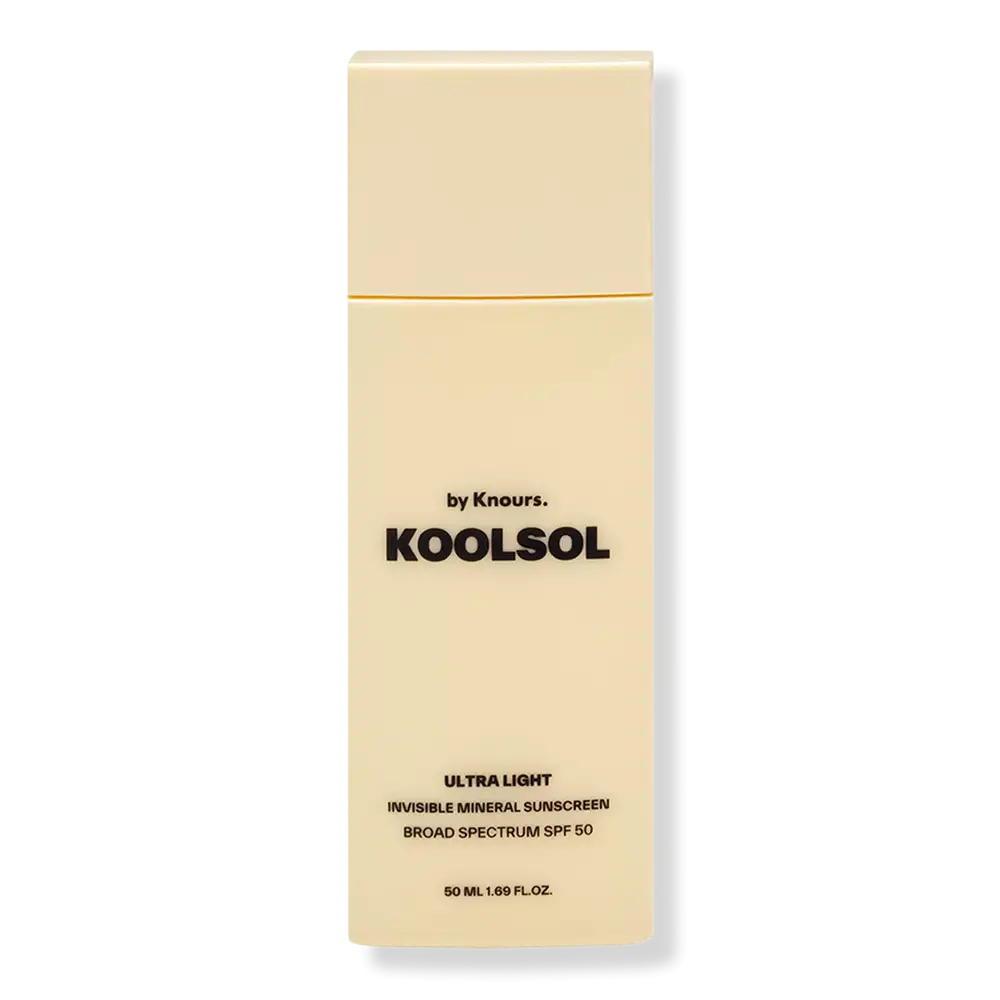 Knours Koolsol Ultra Light Invisible Mineral Sunscreen Broad Spectrum SPF50