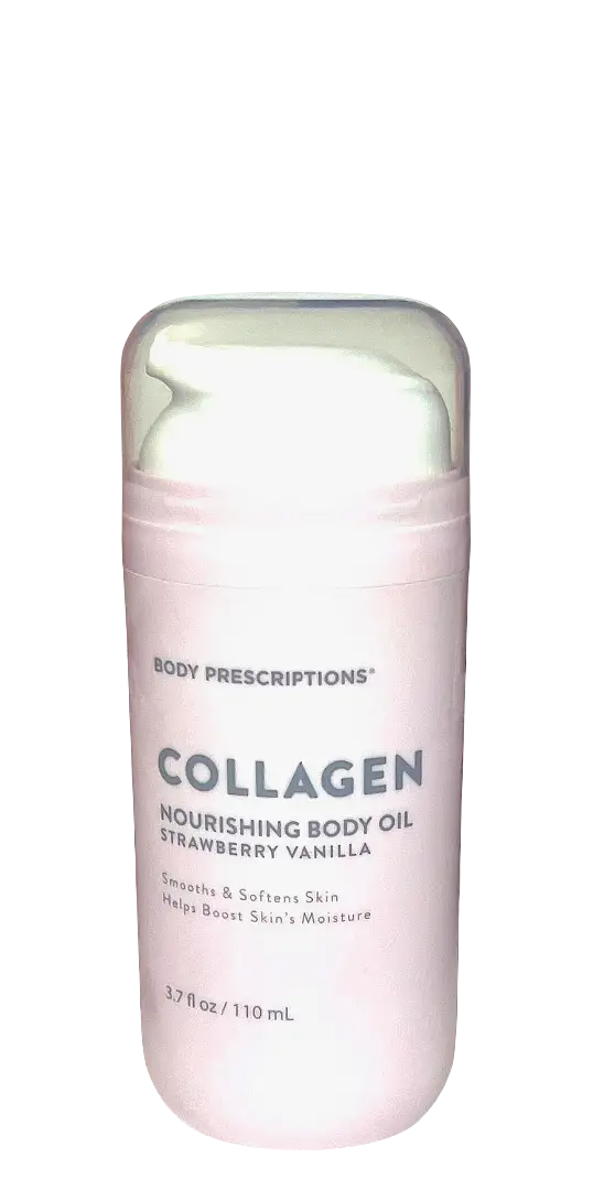 Body Prescriptions Collagen Nourishing Body Oil Strawberry Vanilla