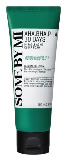 Some By Mi AHA, BHA, PHA 30 Days Miracle Acne Clear Foam