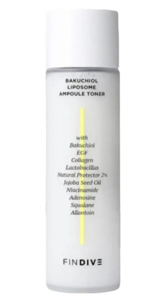 Findive Bakuchiol Liposome Ampoule Toner