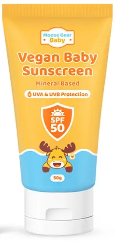 Moose Gear Vegan Baby Sunscreen SPF 50