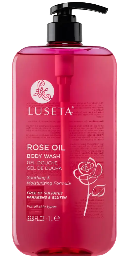 Luseta Body Wash Rose Oil