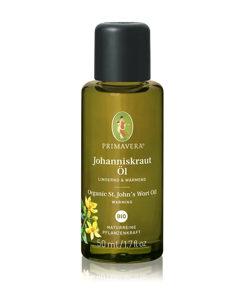 PRIMAVERA Warming Organic St. John's Wort Oil