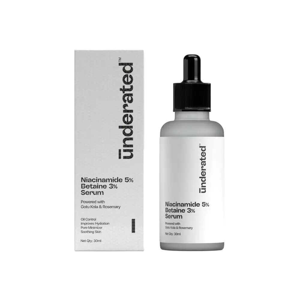 Underated Niacinamide 5% Betaine 3% Serum