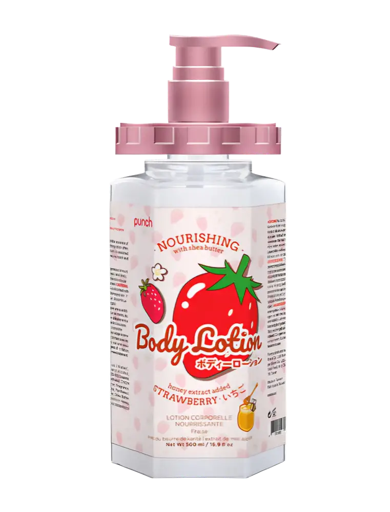 Punch Body Lotion Strawberry Nourishing