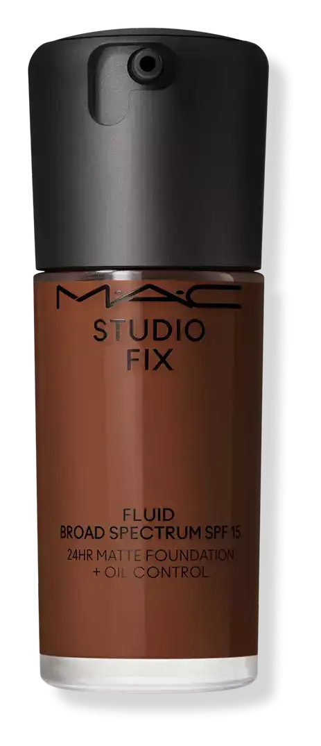 Mac Cosmetics Studio Fix Fluid SPF 15 24HR Matte Foundation + Oil Control NW55