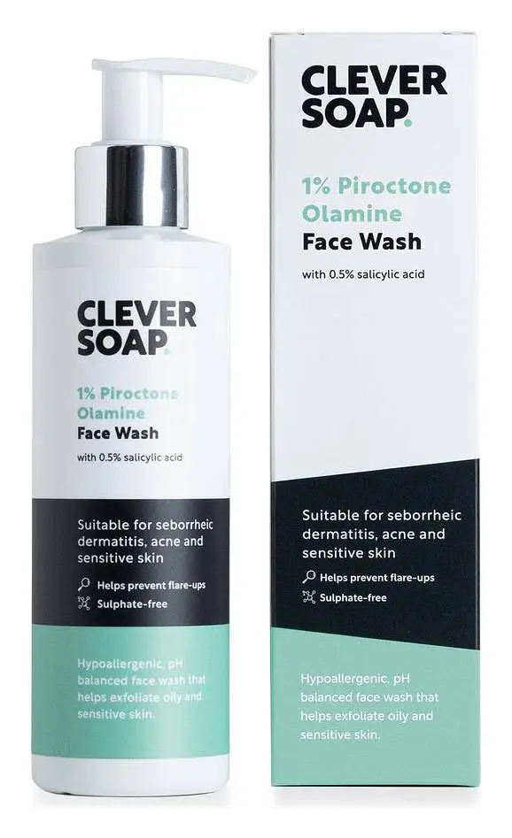 Clever Soap 1% Piroctone Olamine Face Wash