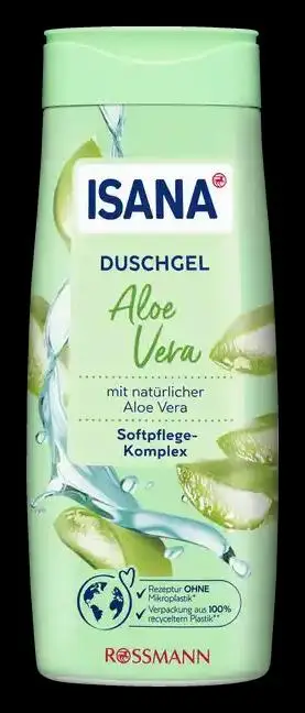 ISANA Duschgel Softpflege-Komplex Aloe Vera
