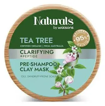 Watsons Naturals Tea Tree Clarifying Pre Shampoo Clay Mask