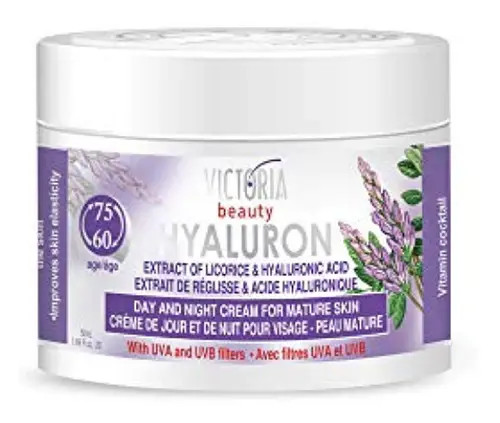 Victoria Beauty Extract of Licorice & Hyaluronic Acid Day and Night Cream
