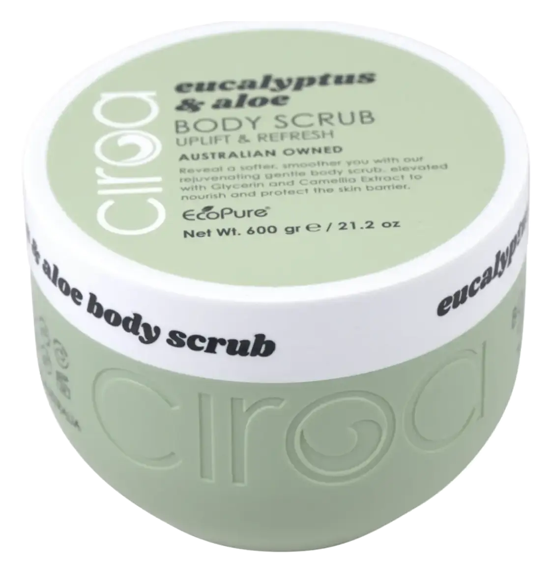 Ciroa Body Scrub Uplifting Eucalyptus & Aloe