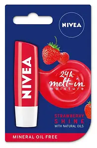 Nivea Melt-In Moisture Lip Balm Strawberry Shine