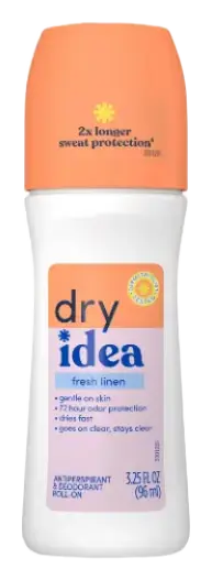 Dry Idea Deodorant & Antiperspirant Roll-On Fresh Linen