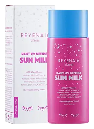 REYENA16 Daily UV Defense Sun Milk SPF50+/PA++++