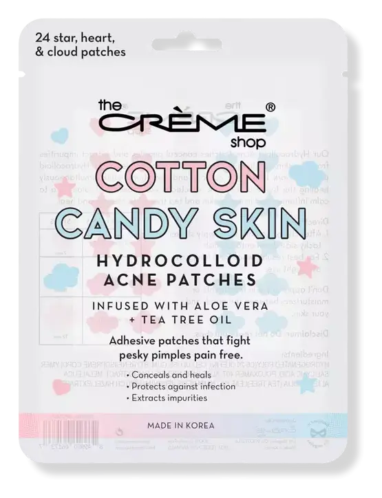 The Creme Shop Cotton Candy Skin Hydrocolloid Acne Patches