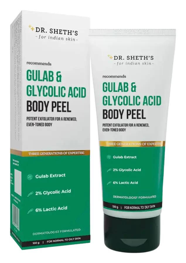 Dr. Sheth's Gulab & Glycolic Acid Body Peel