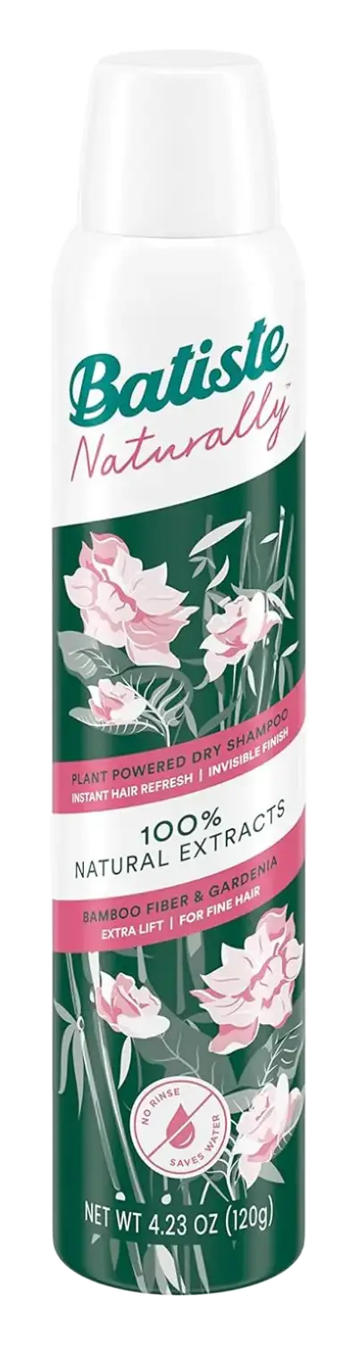Batiste Naturally Dry Shampoo Bamboo Fiber & Gardenia
