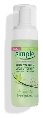 Simple Skincare Kind to Skin Vital Vitamin Foam Cleanser