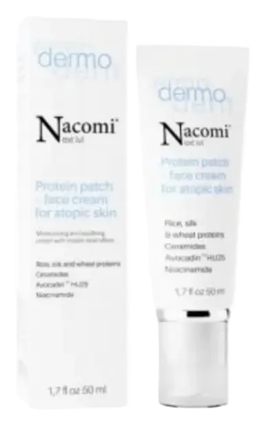 Nacomi Protein Patch Face Cream For Atopic Skin
