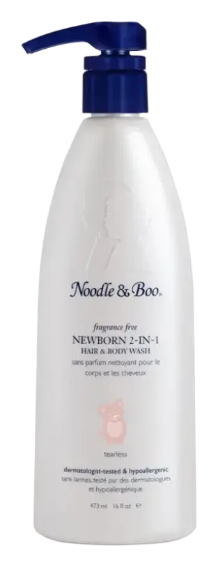 Noodle & Boo Fragrance Free Newborn 2-In-1 Hair & Body Wash