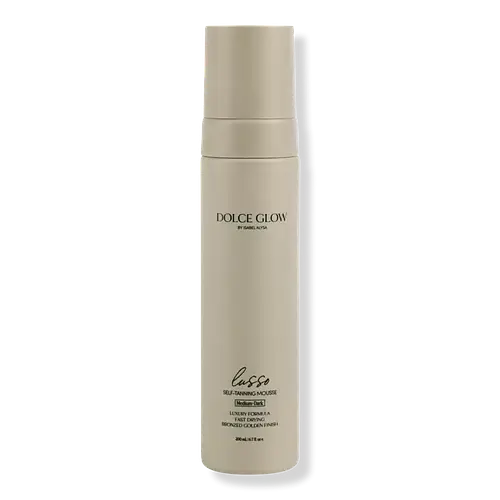 Dolce Glow Lusso Self-Tanning Mousse in Medium to Dark