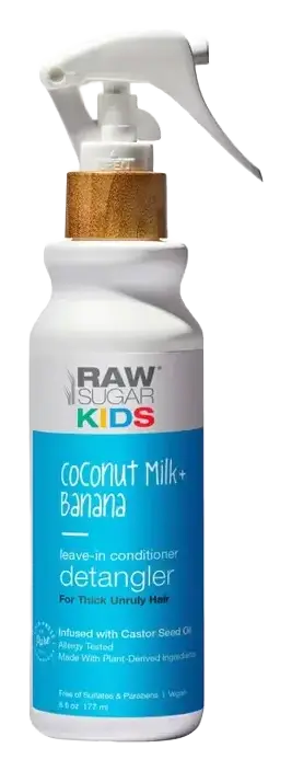 Raw Sugar Kids’ Leave-In Conditioner Detangler Coconut Milk + Banana