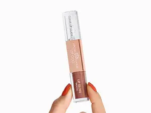 Rachel Couture Lip Duo Clear/Mocha
