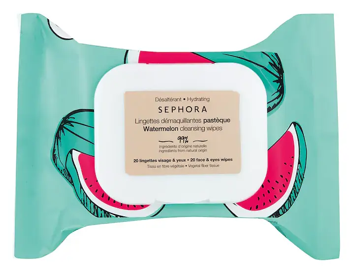 Sephora Collection Cleansing Face Wipes Watermelon