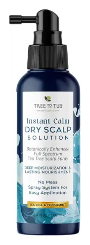 Tree to Tub Instant Calm Dry Scalp Solution Tea Tree & Peppermint