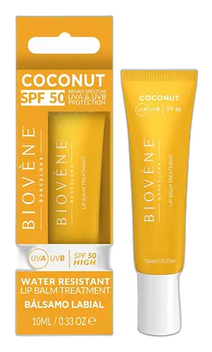 Biovène Barcelona Coconut Lip Balm Treatment SPF 50