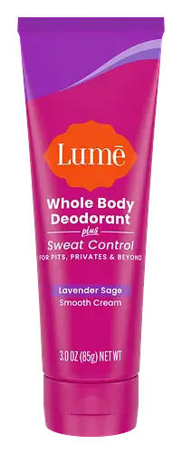 Lume Cream Tube Deodorant + Sweat Control Lavender Sage