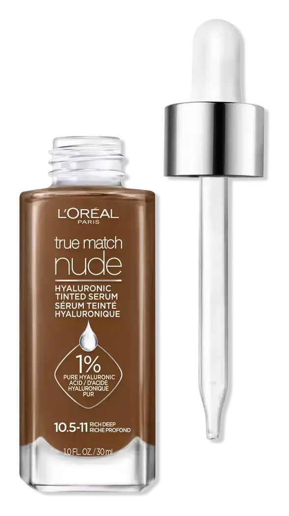 L'Oreal True Match Nude Hyaluronic Tinted Serum 10.5-11 Rich Deep