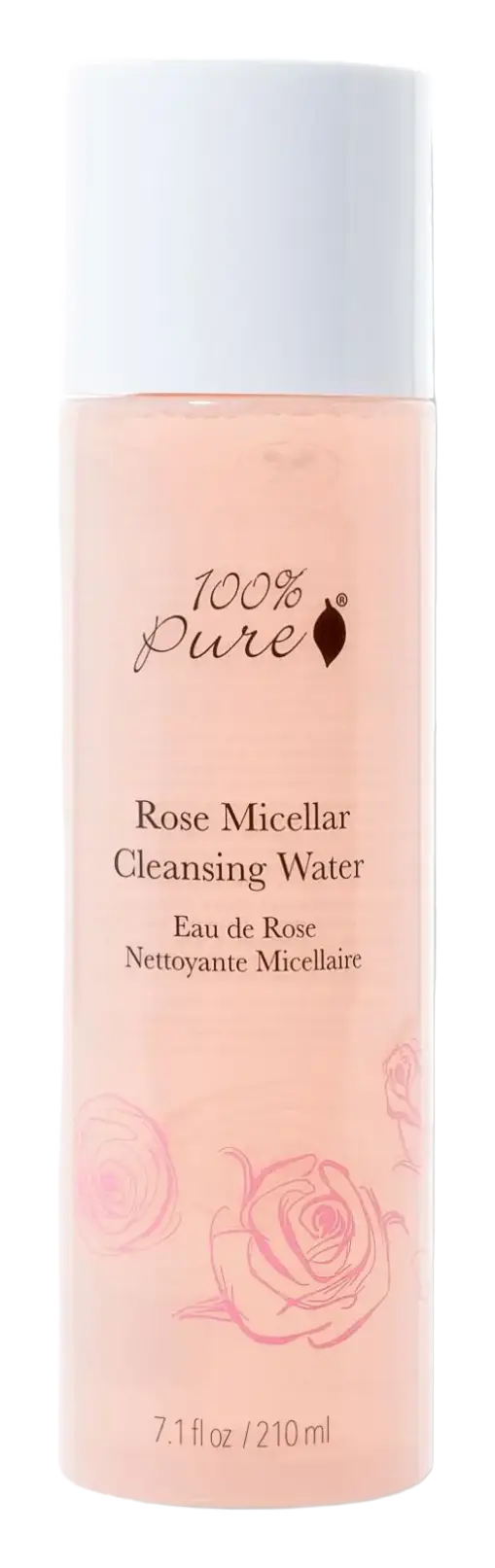100% Pure Rose Micellar Cleansing Water