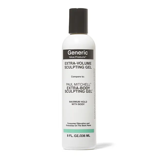 Generic Value Products Extra Volume Sculpting Gel Compare to Paul Mitchell Extra-Body Sculpting Gel