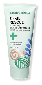 Peach Slices Snail Rescue All-In-One Oil Free Moisturizer