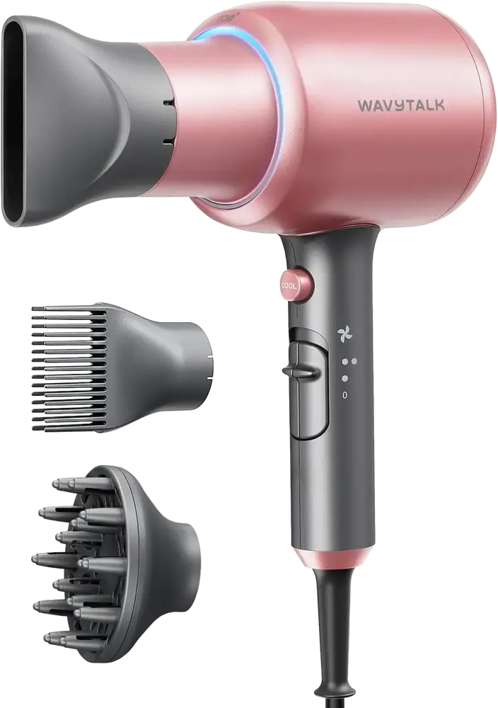 Wavytalk Blown Away Ionic Hair Dryer Cyber Rose Pink