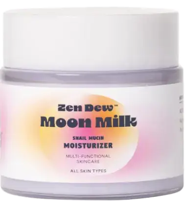 Zen Dew Moon Milk Snail Mucin Moisturizer