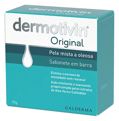Dermotivin Original Sabonete Em Barra