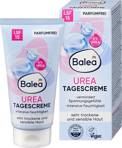 Balea Urea Tagescreme SPF 15